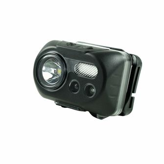Technician headlamp with rubberized, LED CREE L2, Micro-USB, red light