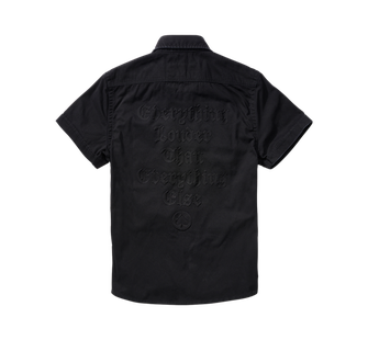 Brandit Motörhead Vintage košile s krátkým rukávem, černá