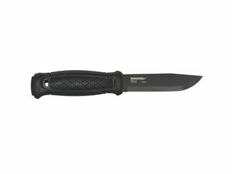 Morakniv Garberg Black C MM outdoorový nůž 10,9 cm, černý, polyamid, pouzdro