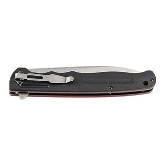 Herbertz jednoruční velký kapesní nůž 13,5 cm, nerezová ocel, G10, červený a černý