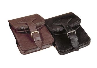 BasicNature Belt Safe Belt bag mokka