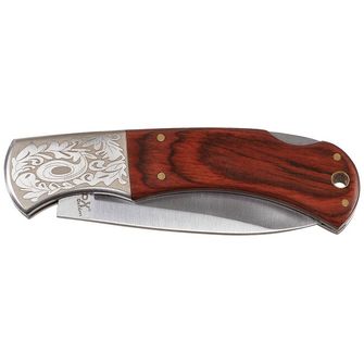Fox Outdoor Nůž Jack, dřevěná rukojeť, ozdoby