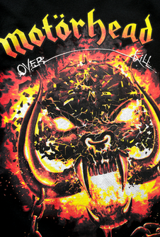 Brandit Motörhead Tričko Overkill, černá