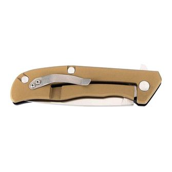 Jednoruční kapesní nůž Herbertz TOP-Collection 9,5 cm, G10, nerezová ocel, černá barva, zlatá barva