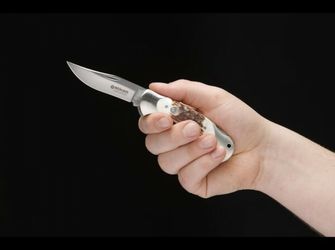 Böker Manufaktur Solingen Kapesní nůž Scout Stag 8 cm, paroží