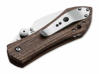 Böker Plus ANSO 67 PRO robustní kapesní nůž 8,7 cm, dřevo Zebrawood, nylonové pouzdro