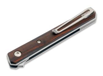 Böker Plus Kwaiken Air Mini Cocobolo, kapesní nůž 7,8 cm, dřevěný