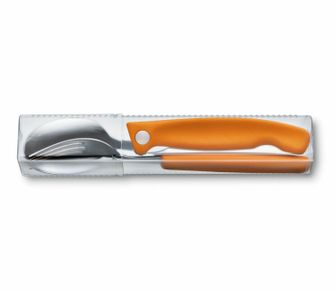 Victorinox Swiss Classic 3-piece cutlery set, orange