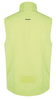 HUSKY pánská softshellová vesta Salien M, světle zelená