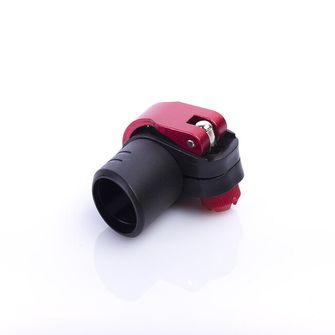 Warp ND - flip-lock mechanika FL-17 černý plast/červená ALU páčka/červená matička, pro průměr 18mm