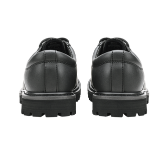 Kožené boty Brandit Phantom s třířadým šněrováním, černé