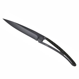 Deejo zavírací nůž Composite black carbon