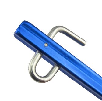 BasicNature Stabilní stanové kolíky 30 cm modré 4 ks
