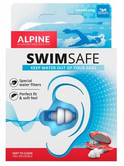 Špunty do uší Alpine SwimSafe
