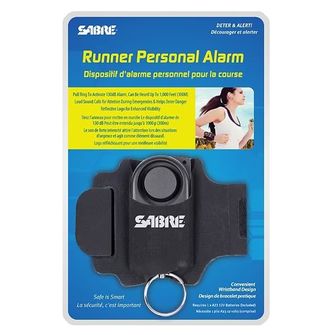 SABRE RED Runner osobní alarm, 130db, černý