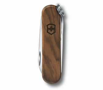 Victorinox Classic SD Wood multifunction knife 58 mm, walnut wood, 5 functions