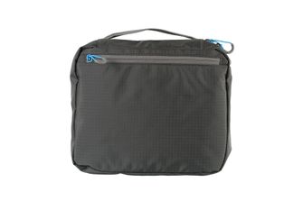 Lifeventure bag Nylonový kufr na prádlo se dvěma přihrádkami a několika kapsami 22 x 18 x 8 cm šedý