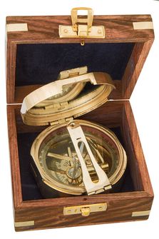 Origin Outdoors Zrcátko klasického kompasu mosazné