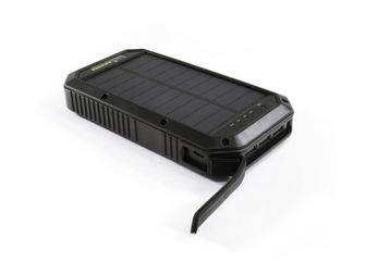 BasicNature 20 20K powerbanka s bezdrátovým nabíjením Qi a solárním panelem