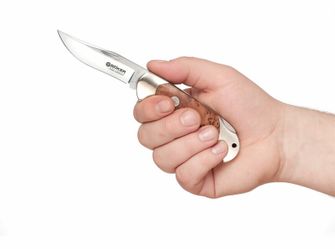 Böker Manufaktur Solingen Scout Thuja kapesní nůž 9 cm, dřevo thuja