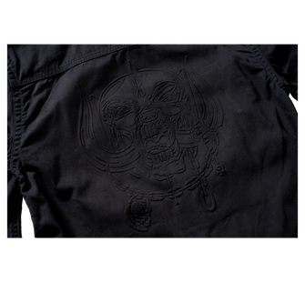 Brandit Motörhead Vintage košile s dlouhými rukávy, černá