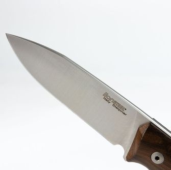 Lionsteel Nůž typu bushcraft s pevnou čepelí z ocele Sleipner B35 WN