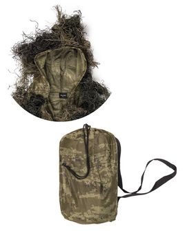 Mil-Tec Ghillie oblek s protipožárním ošetřením, woodland