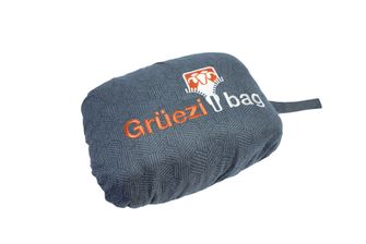 Grüezi-Bag Feater Vyhřívaná vložka do spacího pytle s USB rozhraním modrá