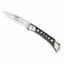 Kapesní nůž Herbertz 9,2 cm, černý, plast, nerezová ocel