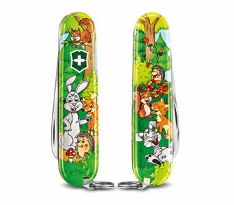 Victorinox My First Animal Edition multifunction knife for children, rabbit motif, 9 functions