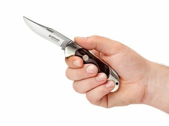 Böker Manufaktur Solingen Kapesní nůž Scout Buffalo 8 cm, buvolí roh