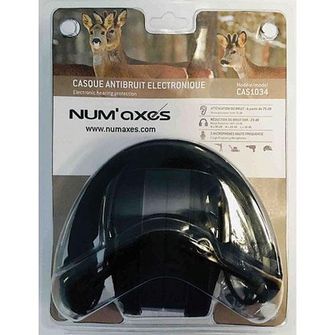 NUM&#039;AXES electronic chrániče sluchu CAS1034, černé