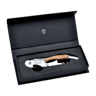Laguiole DUB505 profesionální číšnický nůž s rukojetí z olivového dřeva