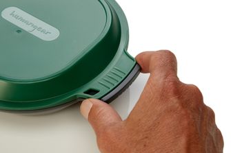 Humangear GoKit Lunchbox Charcoal Green Deluxe