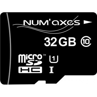 NUM´AXES 32GB Micro SDHC paměťová karta Class 10 s adaptérem
