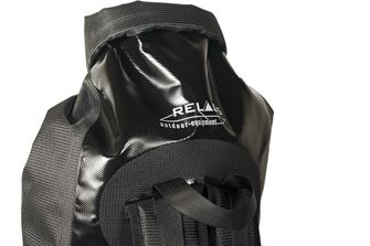 BasicNature Duffelbag Voděodolný batoh Duffel Bag s rolovacím uzávěrem 40 l černý