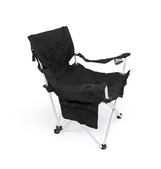 Cestovní židle BasicNature Luxus černá