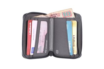 Lifeventure RFID Bi-Fold Peněženka Peněženka &#039; šedá