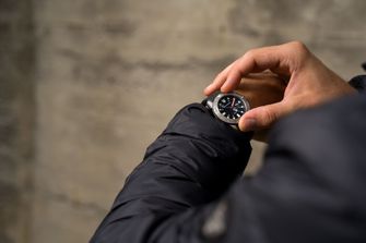 Pentagon hodinky GENESIS, stříbrné
