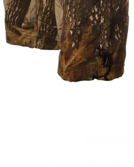 Loshan Sidney pánské zateplené kalhoty vzor Real tree hnědé