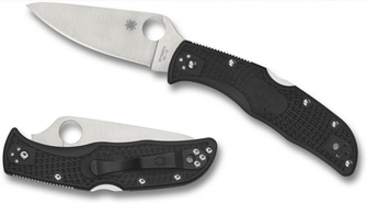 Spyderco Endela Lighweight Black kapesní nůž 8,7 cm, černý, FRN