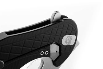 Lionsteel Nůž typu KARAMBIT vyvinutý ve spolupráci s Emerson Design. L.E. ONE 1 A BS Black/stone washed