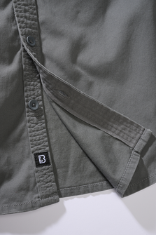 Košile Brandit Vintage s krátkým rukávem, Charcoal Grey