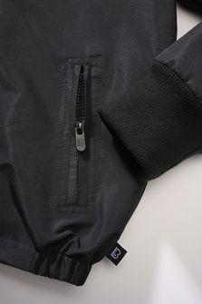 Brandit Windbreaker Frontzip dětská bunda, černá