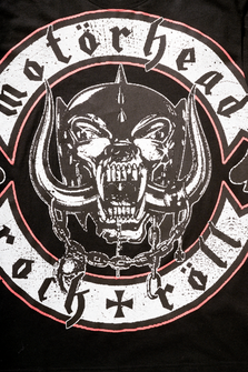 Brandit Motörhead Tričko Rock Röll, černá