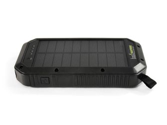 BasicNature 20 20K powerbanka s bezdrátovým nabíjením Qi a solárním panelem