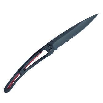 Deejo zavírací nůž Serration black coralwood