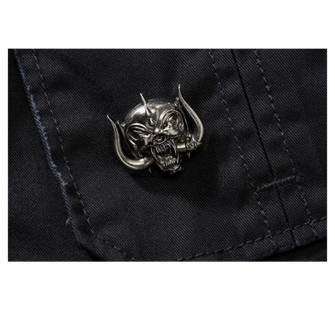 Brandit Motörhead Vintage košile s dlouhými rukávy, černá