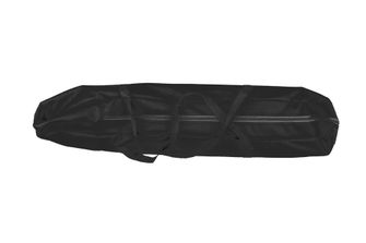 Cestovní lehátko BasicNature Alu-Campbed černé 210 cm