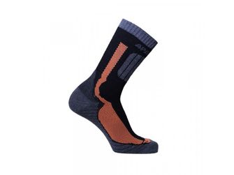 SherpaX /ApasoX Dom ponožky hrubé černé